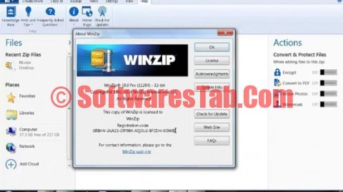 register winzip activation code